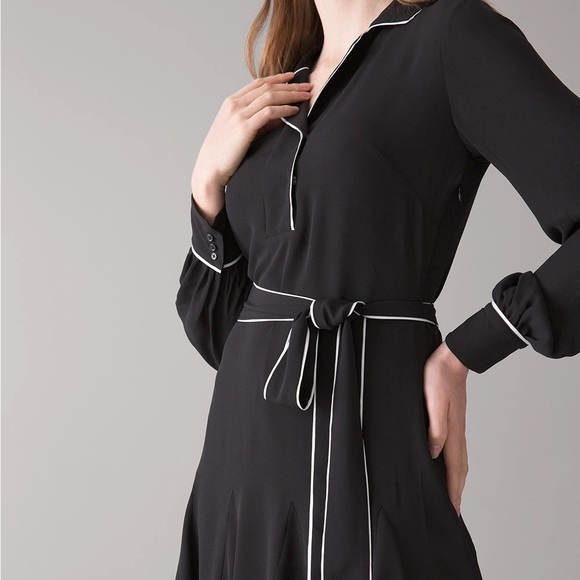 White House Black Market Contrast Tim Godet Dress - Picture 3 of 6